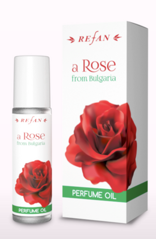 Rose perfume roll-on